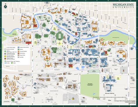 msu main campus map|MSU Campus Maps .